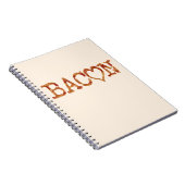 ベーコン愛 ノートブック (右側)