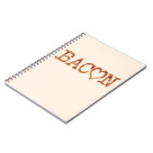 ベーコン愛 ノートブック (左側)