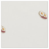 ベーコン生地の卵 ファブリック (クローズアップ)