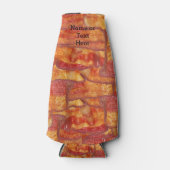 ベーコン背景パターン ボトルクーラー (正面)