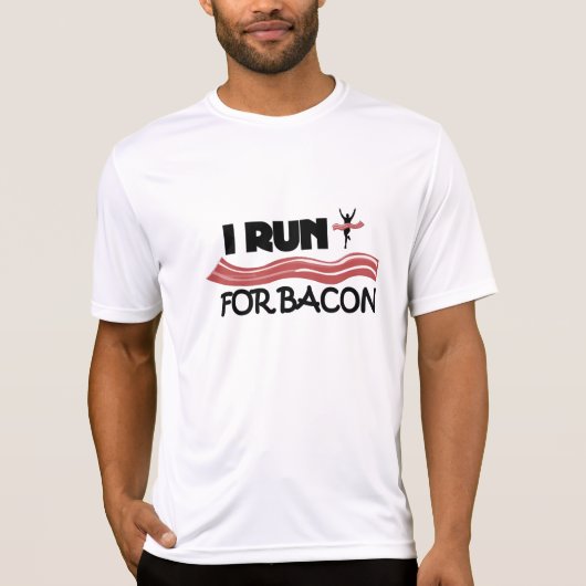 ベーコン走のシャツに合わせたダブル走ドライ Tシャツ (正面)