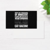 ベーコン食べメンおもしろいシェフBbqファーザーズ日誕生日 (デスク)