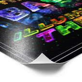 ベーコン食べ物を与え-体、魂を照らす。 フォトプリント            (角)