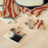 ベーコン・エッグパターン ジグソーパズル (側面)