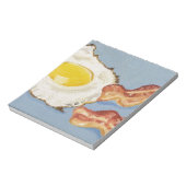 ベーコン&エッグブレックファ絵を描ースト ノートパッド (回転)