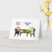 ベーコン・エッグ記念日 カード (黄色い花)