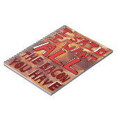 ベーコン ノートブック (左側)