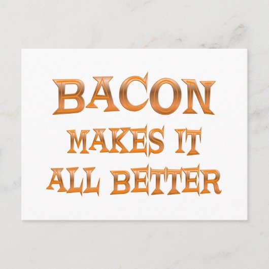 ベーコン ポストカード (正面)