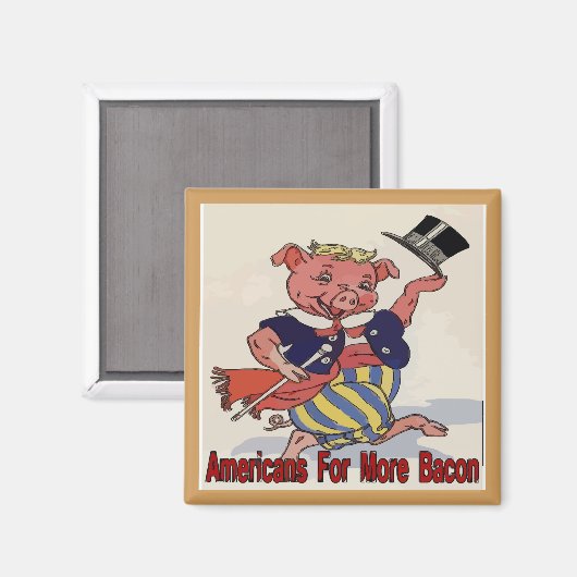 ベーコン マグネット (正面/裏面)