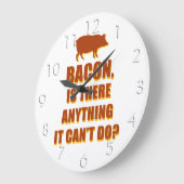 ベーコン ラージ壁時計 (傾斜)