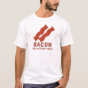 ベーコン、出入口肉 Tシャツ