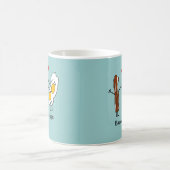 ベーコン + 卵 コーヒーマグカップ (中央)