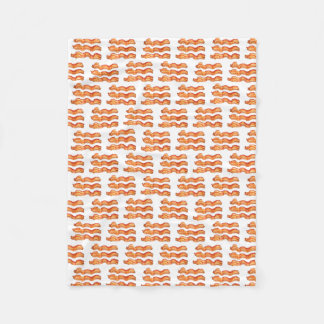 ベーコン(小さい) フリースブランケット