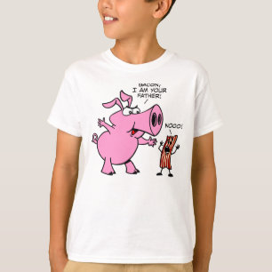 ベーコン、私はあなたの父です Tシャツ