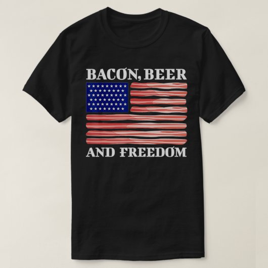 ベーコン Tシャツ (デザイン正面)