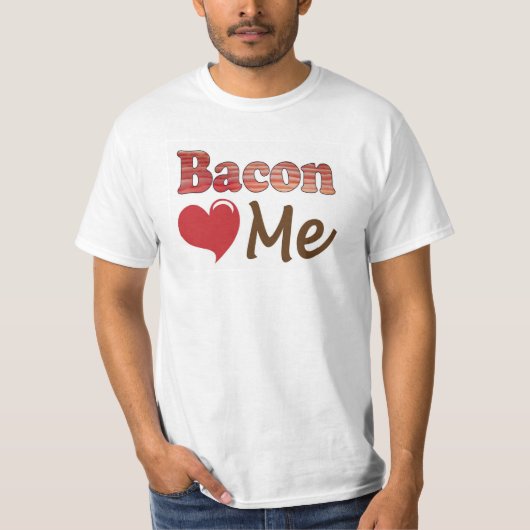 ベーコンLOVESミー Tシャツ (正面)