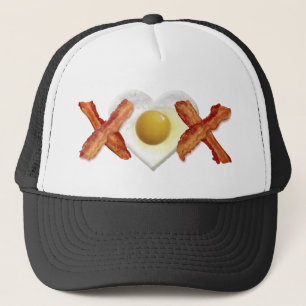 ベーコンX O X愛 キャップ