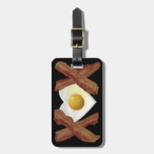 ベーコンX O X愛 ラゲッジタグ (正面縦)