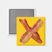 ベーコンX O X LOVE マグネット (正面/裏面)