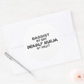 ベーシススト死に至る忍者バイナイト ラウンドシール (封筒)