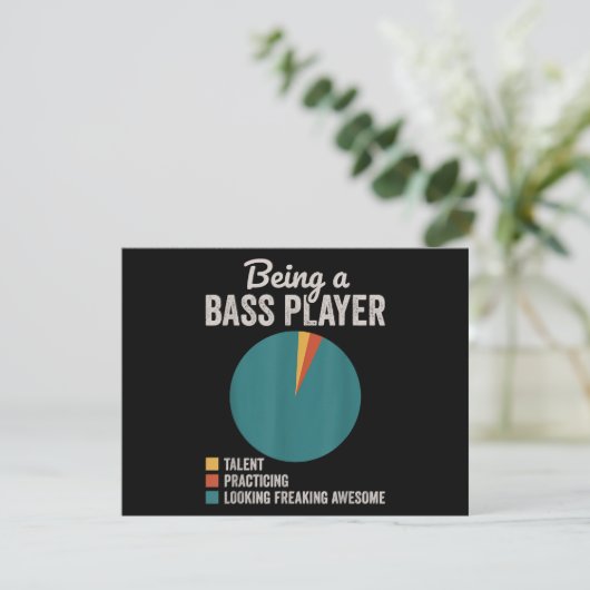 ベーシストミュージシャンのバスギタおもしろいープレーヤーであること シーズンカード (スタンド正面)