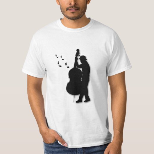 ベーシスト ミュージシャン Tシャツ (正面)