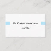 ベーシックおよび保守的なプロフェッショナル名刺 名刺 (正面)