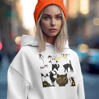 ベーシックなフード付きスウェットシャツ パーカ