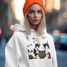 ベーシックなフード付きスウェットシャツ