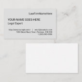 ベーシックなプレーン名刺 名刺 (正面/裏面)