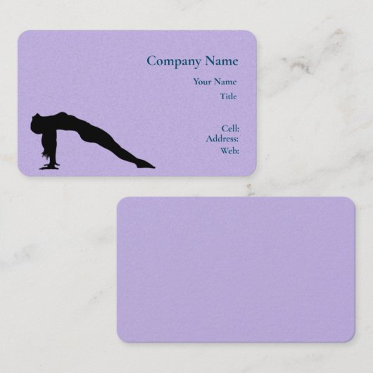 ベーシックなホワイトテンプレート名刺の履歴 名刺 (正面/裏面)