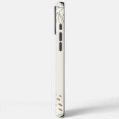 ベーシックな花柄の水彩画風ミニマリストLinktree Case-Mate iPhoneケース (裏面 / 左)