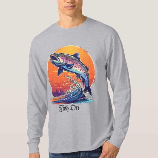 ベーシックな長袖Tシャツ Tシャツ (正面)
