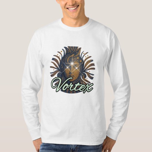 ベーシックな長袖Tシャツ Tシャツ (正面)