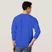 ベーシックな長袖Tシャツ Tシャツ (裏面フル)