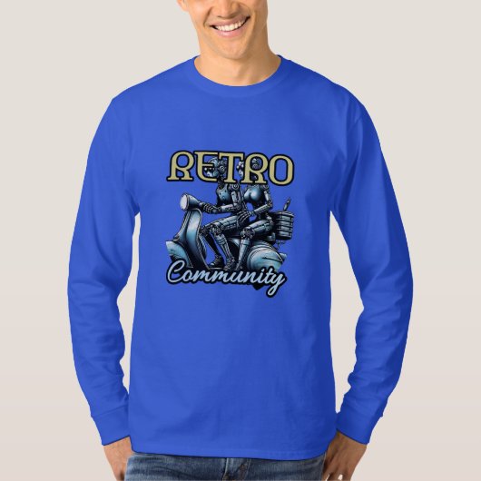 ベーシックな長袖Tシャツ Tシャツ (正面)