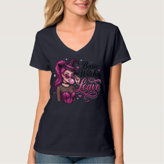 ベーシックな魔女は退場 Tシャツ