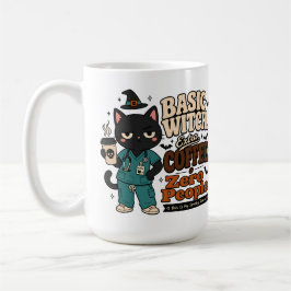 ベーシックウィッチのエクストラコーヒーゼロピープルラージサイズマグ コーヒーマグカップ