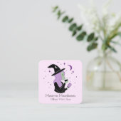 ベーシックウィッチパステル魔女ショップ スクエア名刺 (スタンド正面)