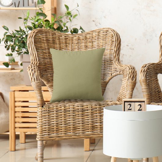 ベーシックカラーカーキ クッション