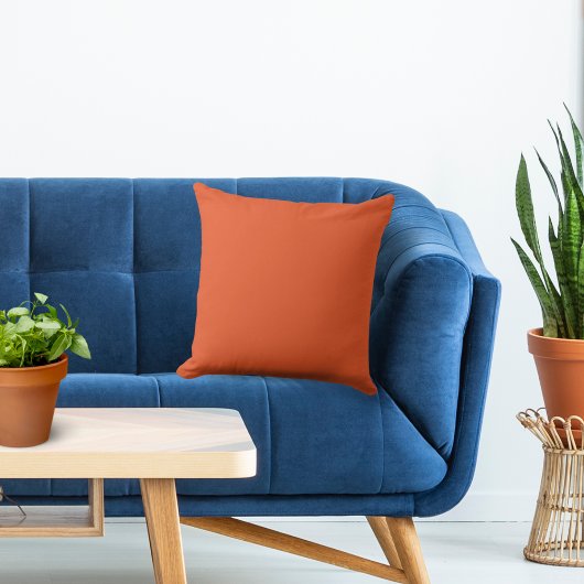 ベーシックカラーマンダリンオレンジ クッション