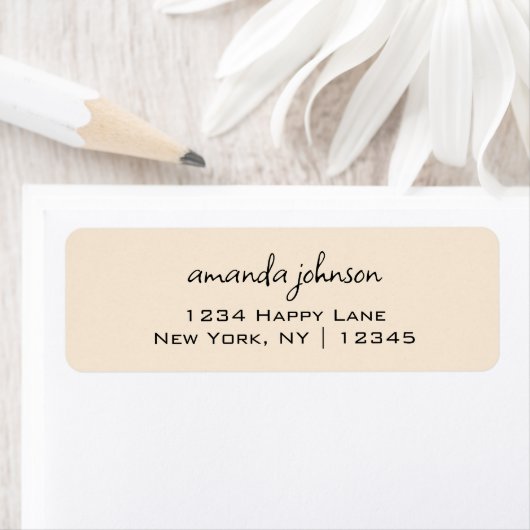 ベーシックシンプルミニマルプロフェッショナルハンドレッター ラベル (インサイチュ)