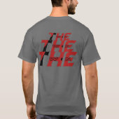 ベーシックダークTシャツ Tシャツ (裏面)