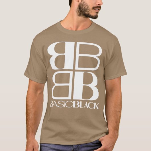 ベーシックブラック Tシャツ (正面)