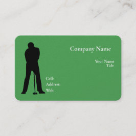 ベーシックホワイトテンプレート名刺（青） 名刺