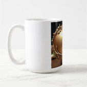 ベーシックホワイトマグ 15oz コーヒーマグカップ (左)