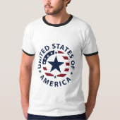 ベーシックリンガーTシャツ Tシャツ (正面)