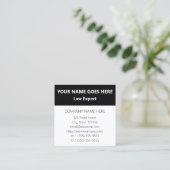 ベーシック企業ので立派な名刺 スクエア名刺 (スタンド正面)