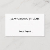 ベーシック企業ので立派な名刺 名刺 (正面)