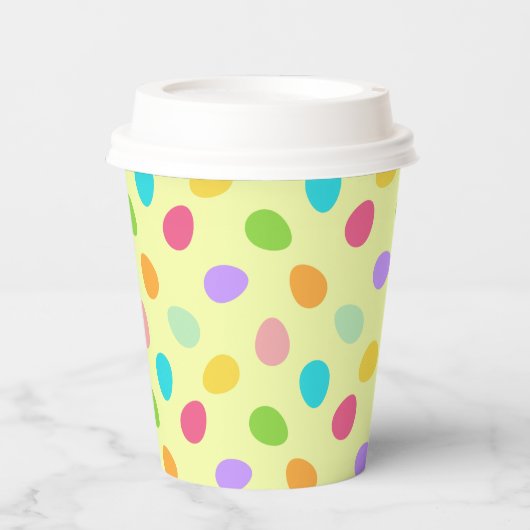 ベーシック卵紙カップ 紙コップ (正面)